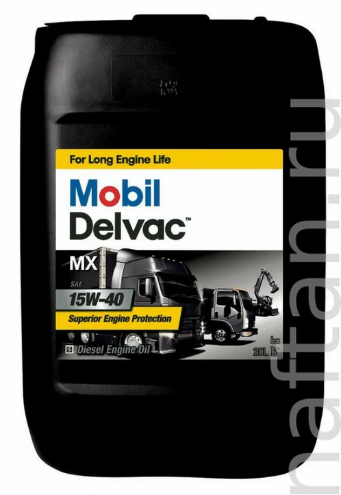 Моторное масло Mobil Delvac MX 15W-40, 20 л