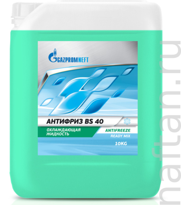 Газпромнефть Антифриз BS 40 (зелёный), 10 л
